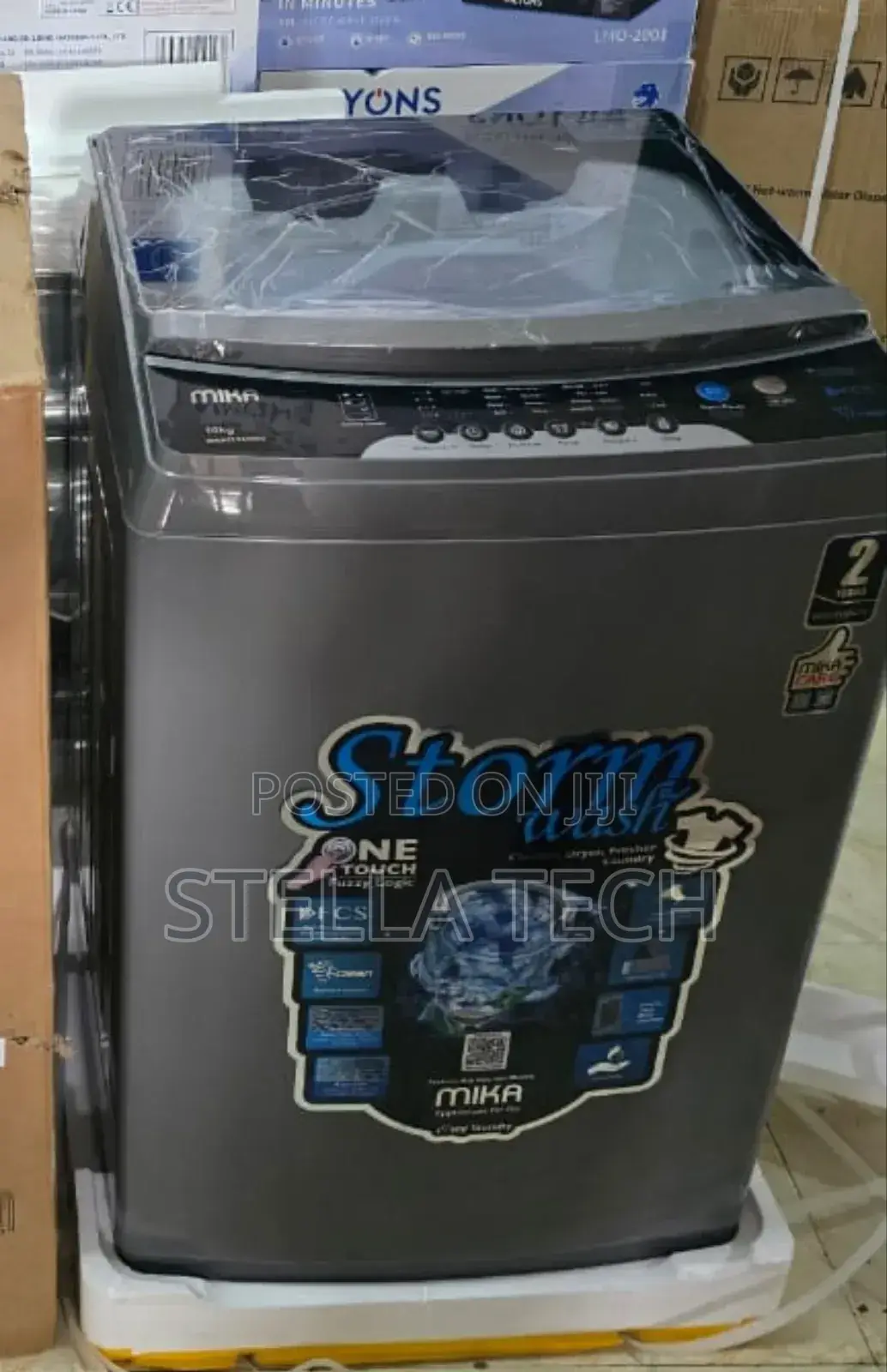 Mika 10kg Fully Automatic Top Load Washing Machine