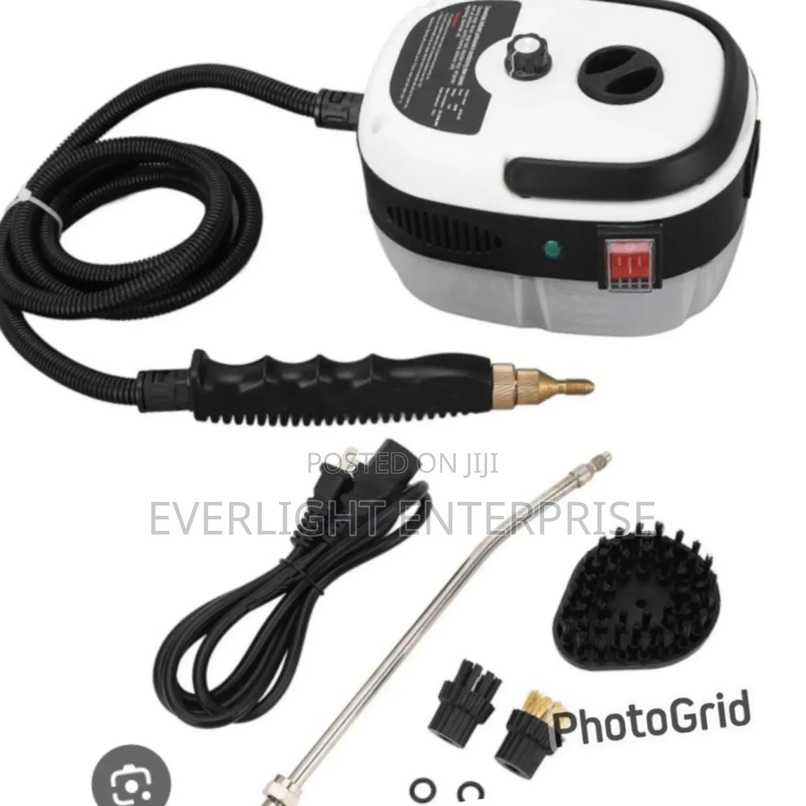 Yx-601 Multifunctional 9pc 4 Meter Long 2500w Electric Steam Cleaner