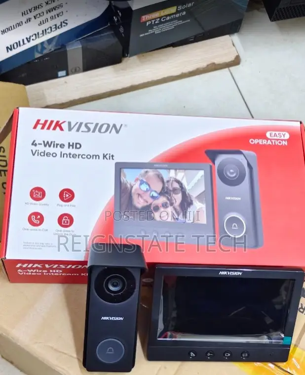 Hikvision Smart Door Phone With Hd Video, Two-Way Communication
