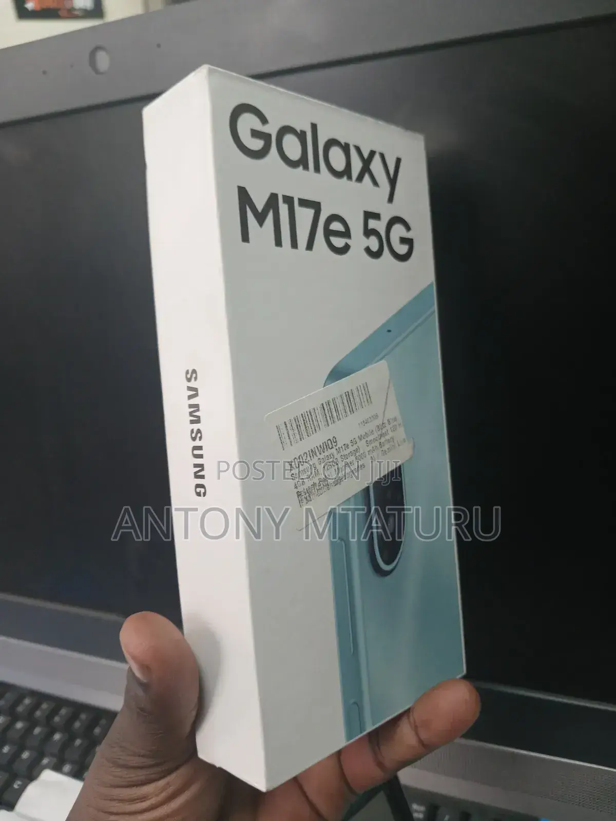 New Samsung Galaxy M17 5G 128 GB Blue