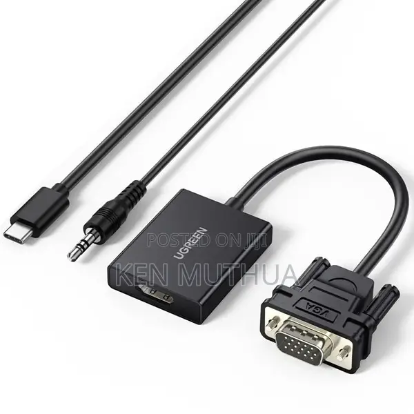 Ugreen Cm513 Vga to Hdmi Adapter