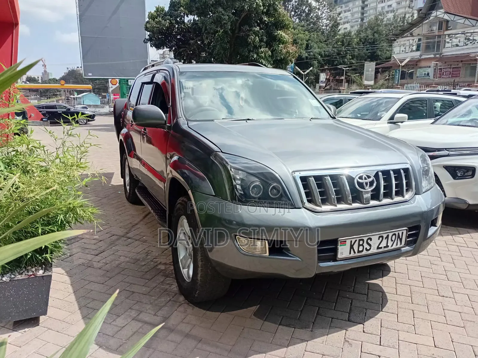 Toyota Land Cruiser Prado 2004 Gray
