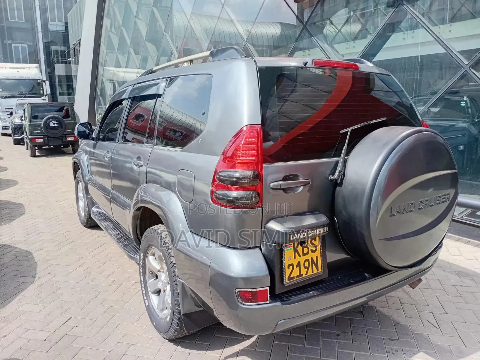 Toyota Land Cruiser Prado 2004 Gray