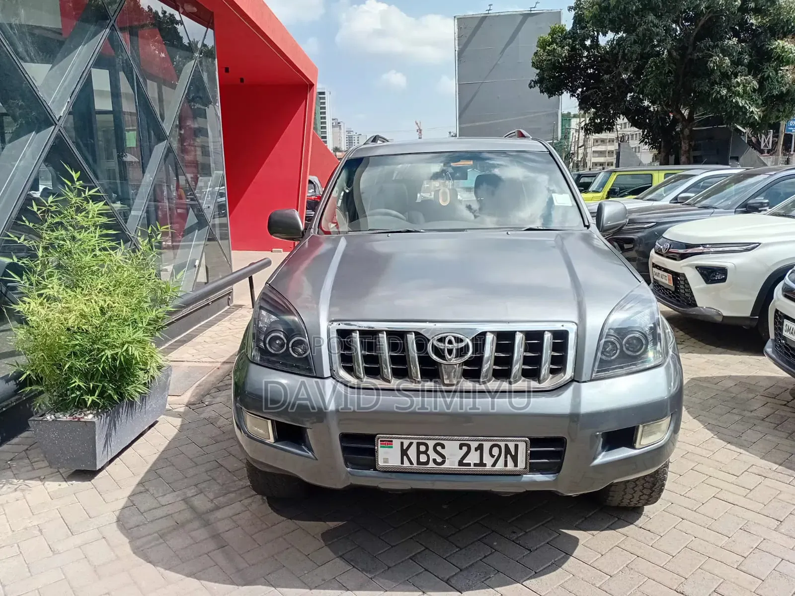 Toyota Land Cruiser Prado 2004 Gray