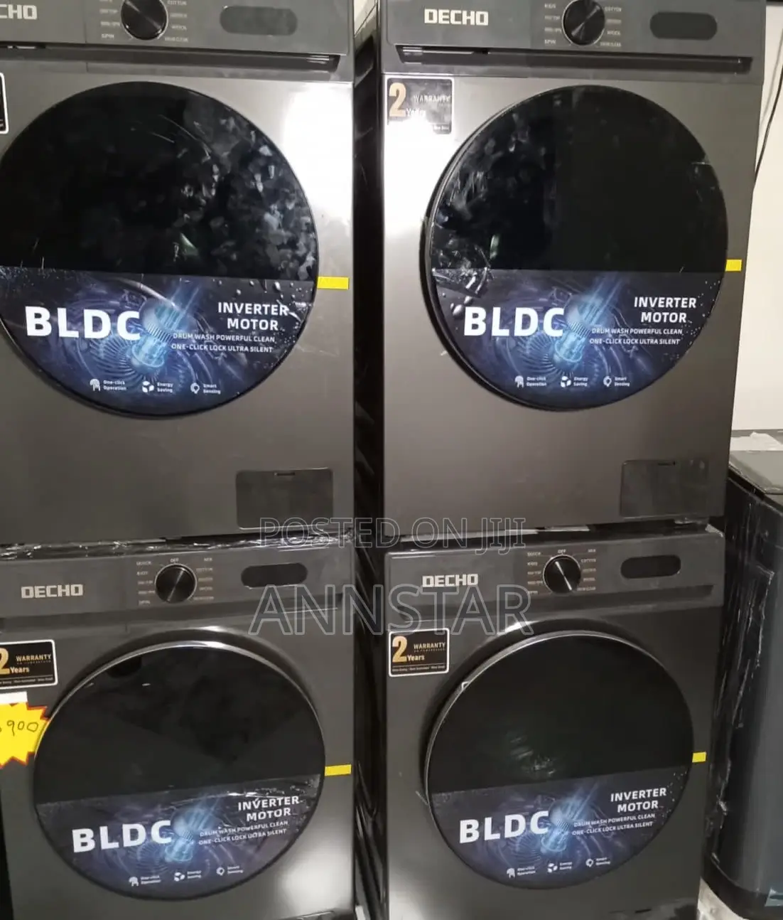 Decho 8kg Front Load Washing Machine