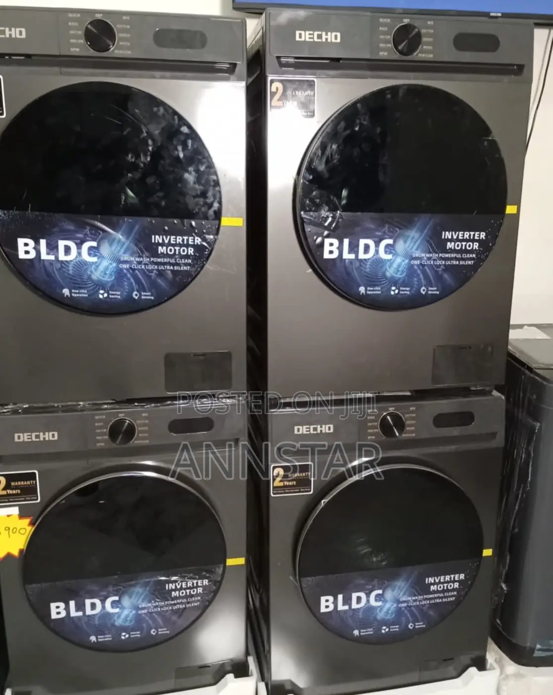 Decho 8kg Front Load Washing Machine