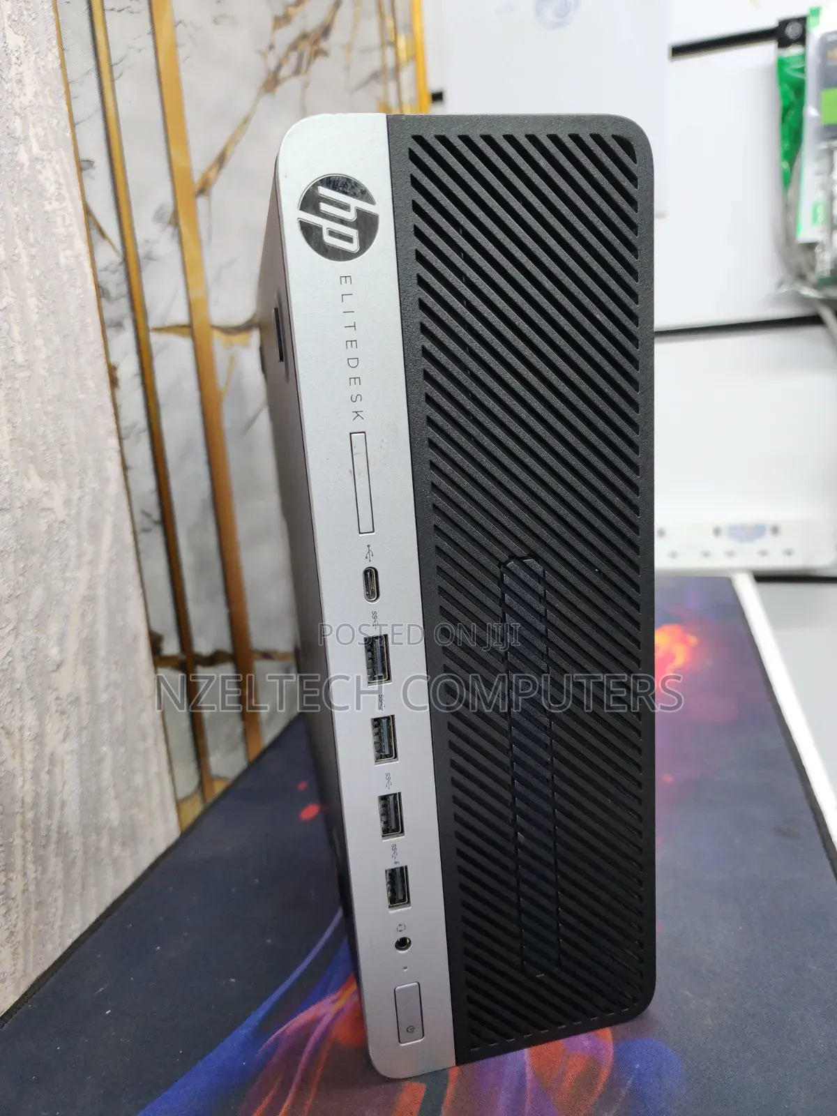 Desktop Computer HP EliteDesk 705 16GB AMD Ryzen 5 HDD+SSD 256GB