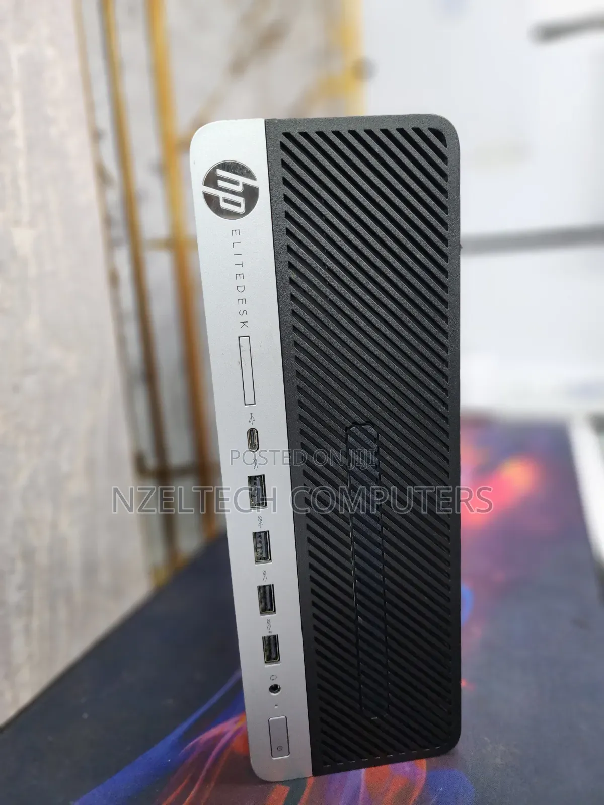 Desktop Computer HP EliteDesk 705 16GB AMD Ryzen 5 HDD+SSD 256GB