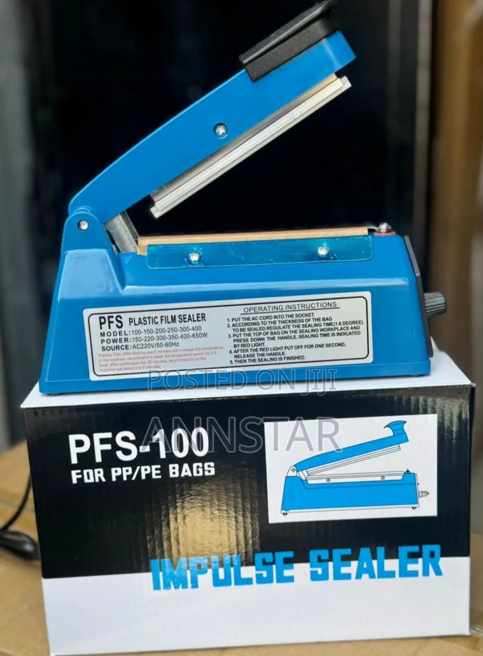 Electric Plastic Heat Sealer Machine