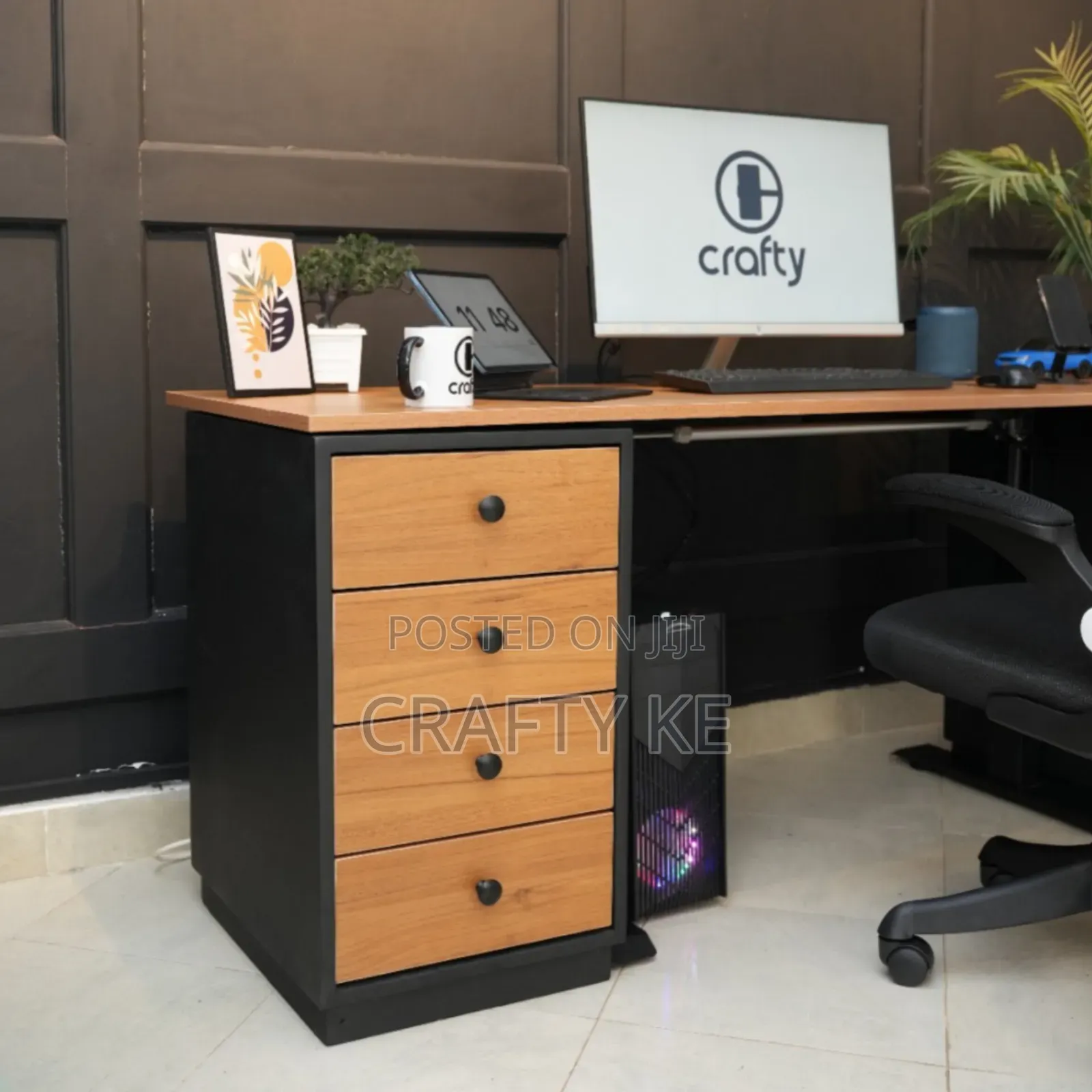 6ft Long Electric Adjustable Height Standing Desk