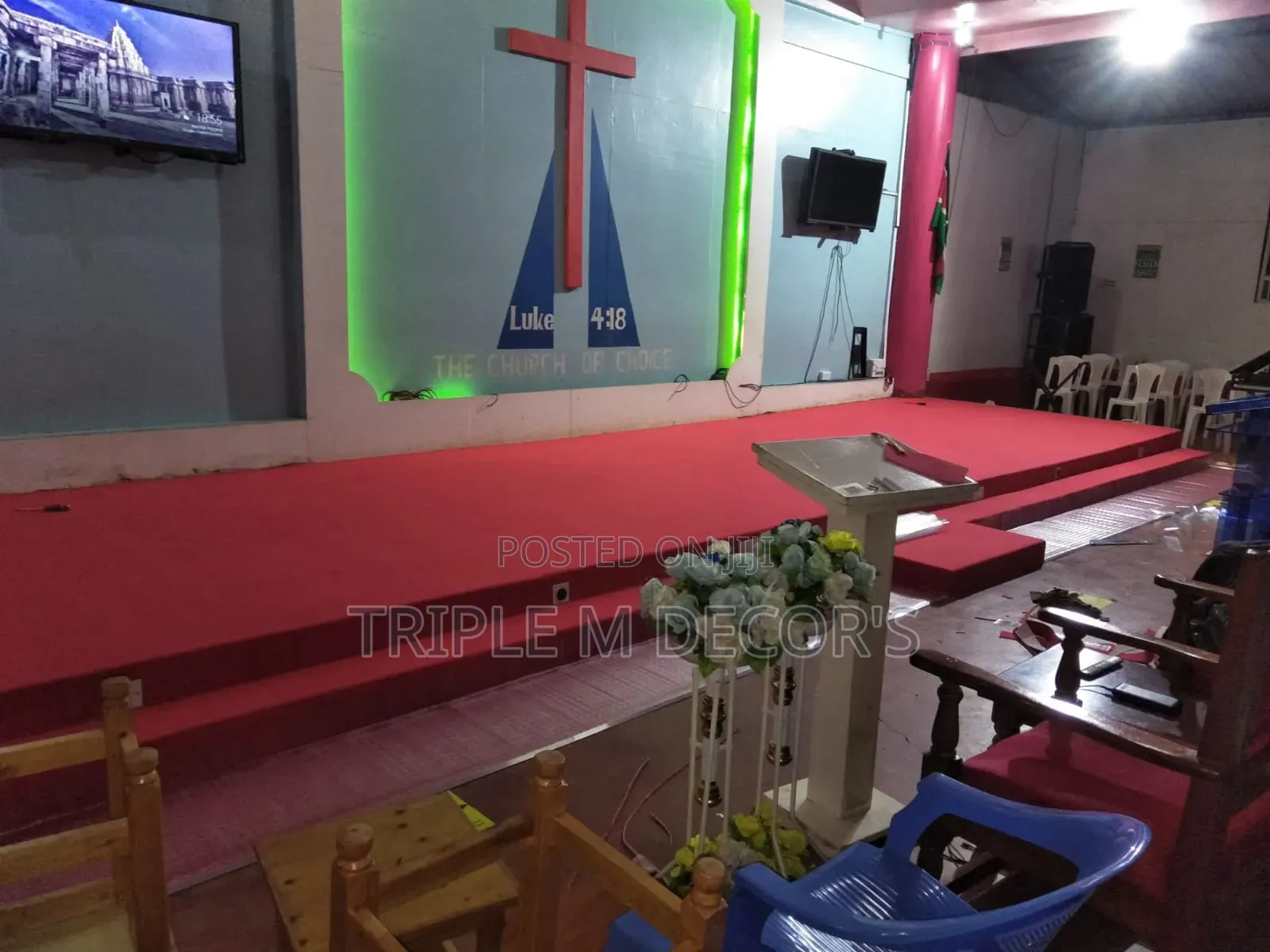 Modern Delta Carpet for Churches