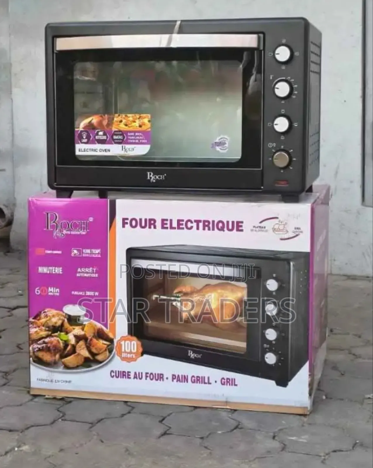Roch Electric Ovens Reo-60lm-g (B) – 60 Litres Capacity