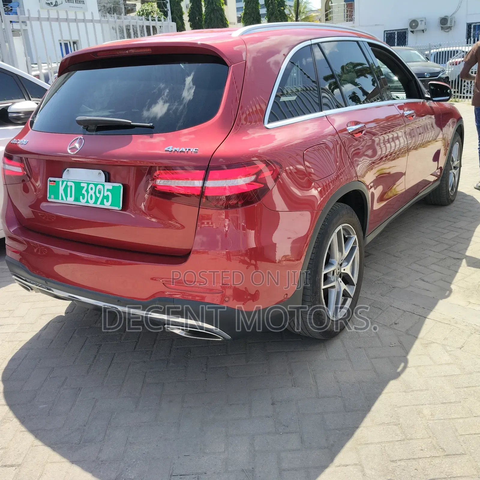 Mercedes-Benz GLC-Class 2019 Red