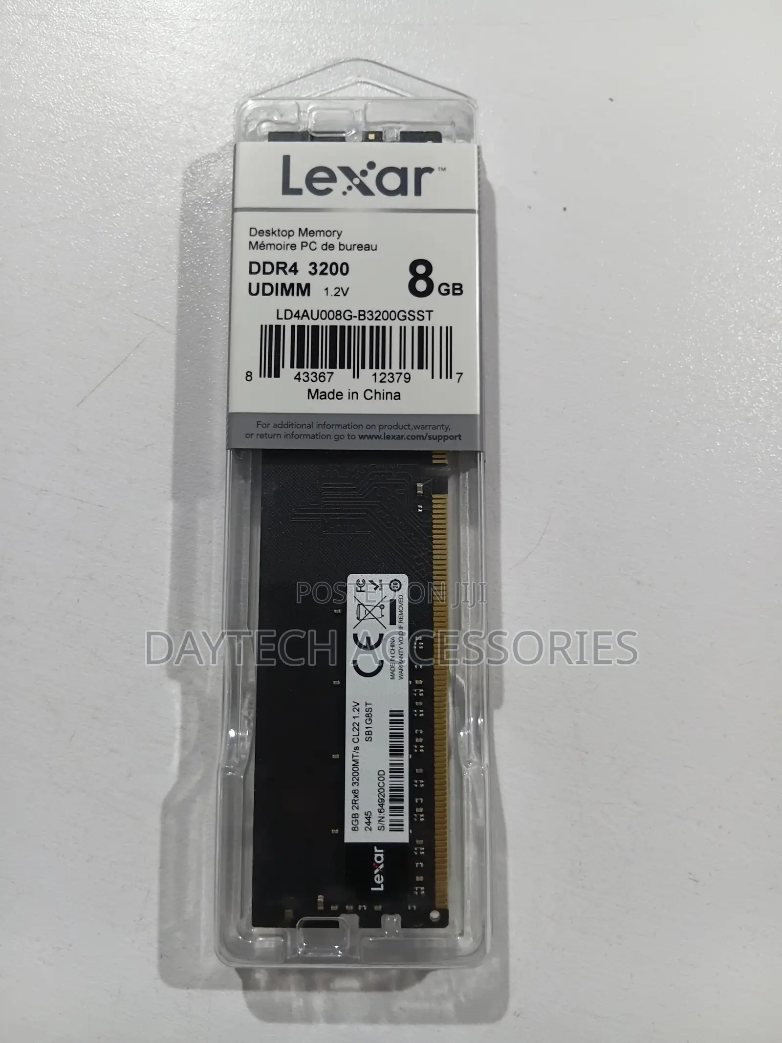 Lexar 8gb Ddr4 3200mhz Desktop Memory
