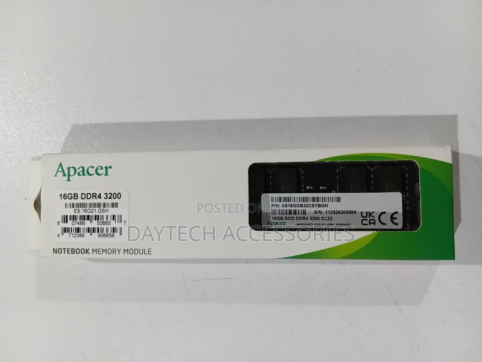 Apacer 16gb Ddr4 3200mhz Laptop Ram