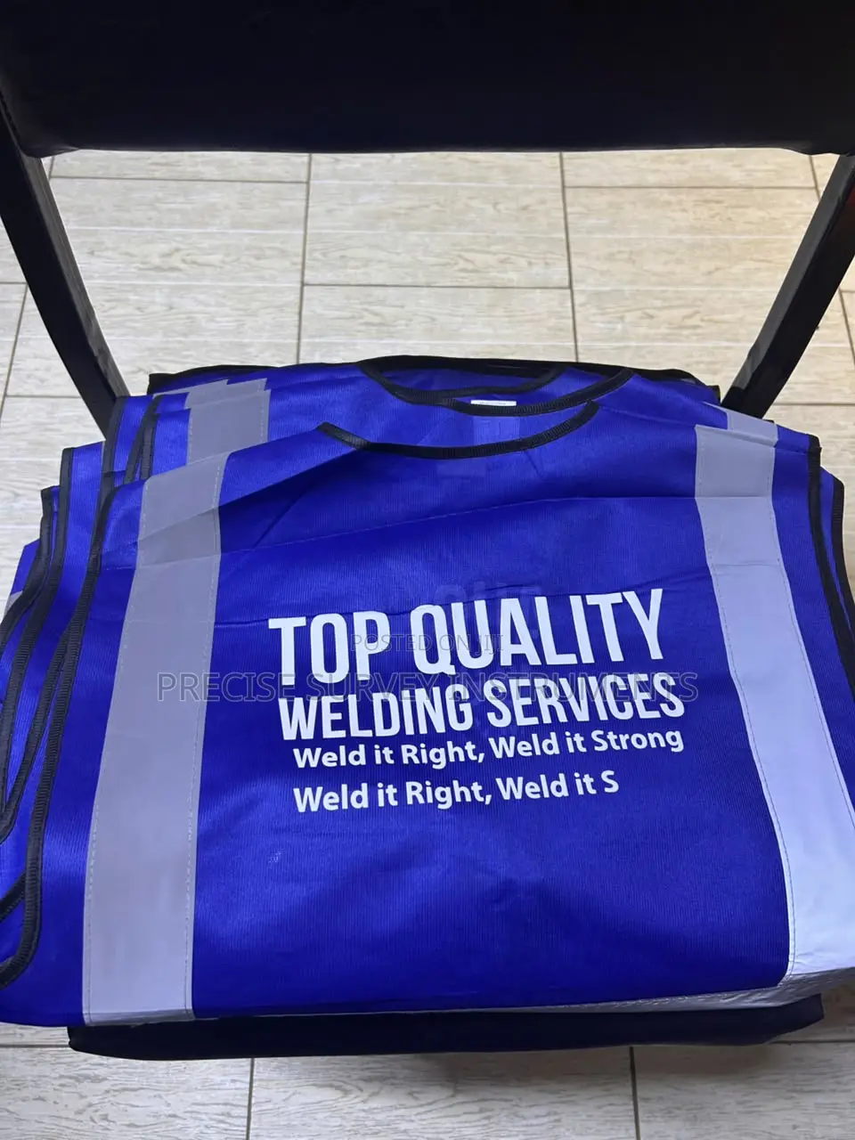 Branded Reflective Protective Work Vest