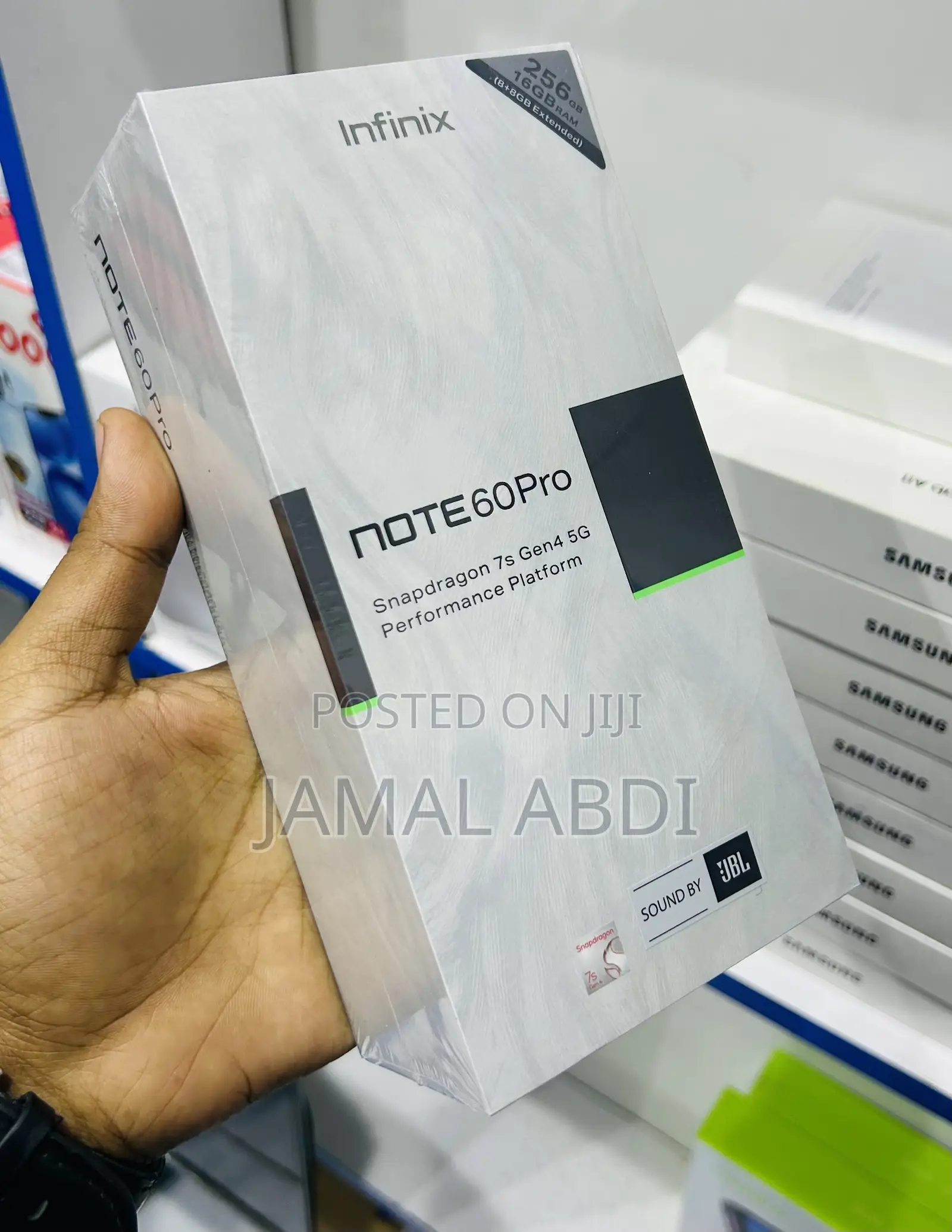New Infinix Note 60 Pro 256 GB Black