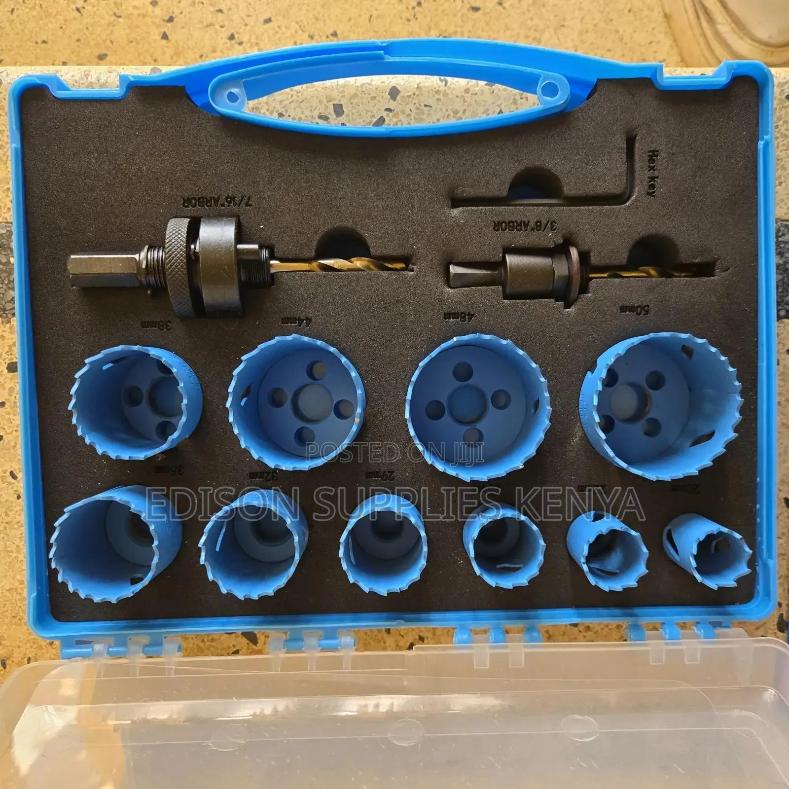 Fixtec Bi-Metal Hole Saw Set 13pcs Bi Metal Cut Holes Multipurpose