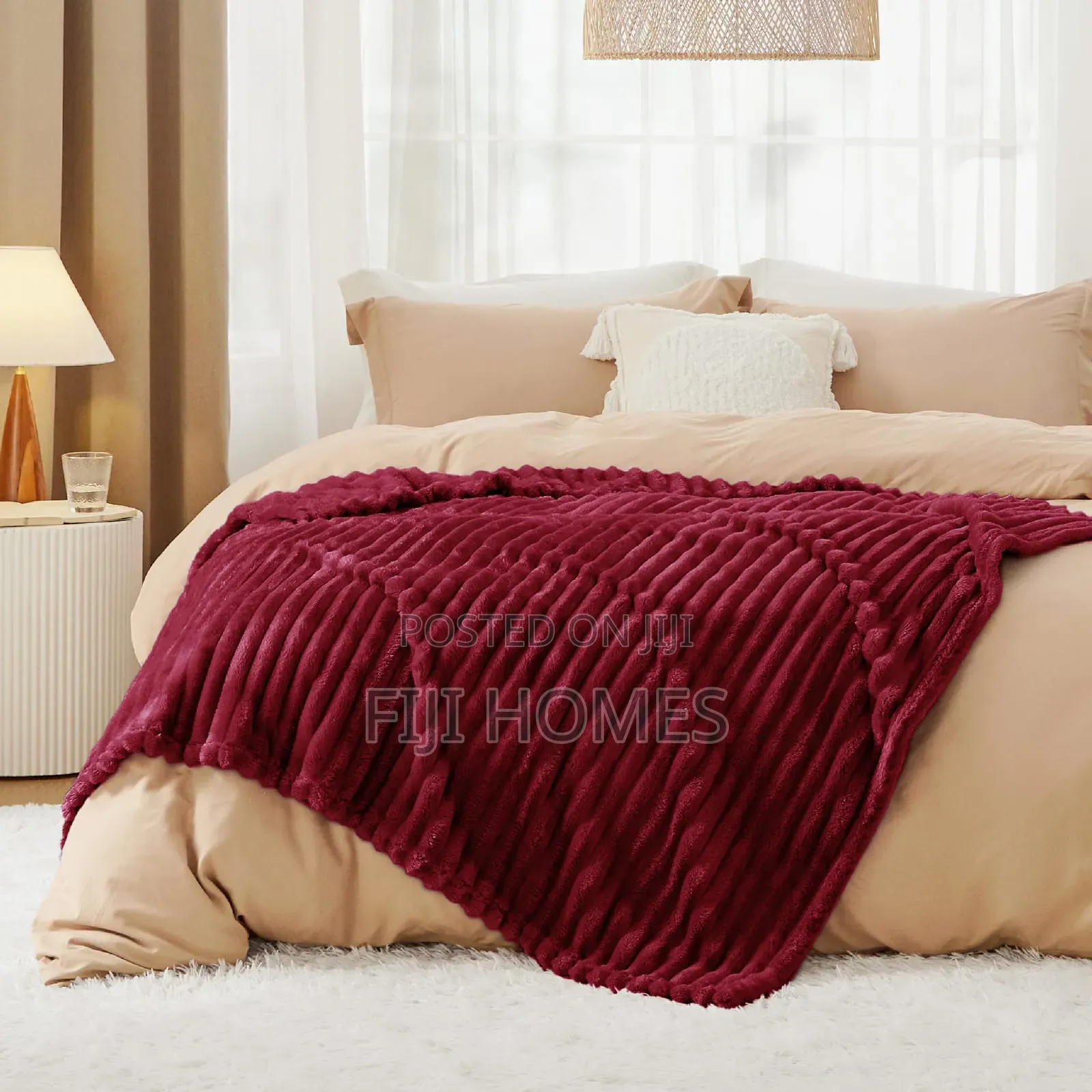 Velvet Fleece Blanket 6x6 | Warm Soft | KSH 2,500