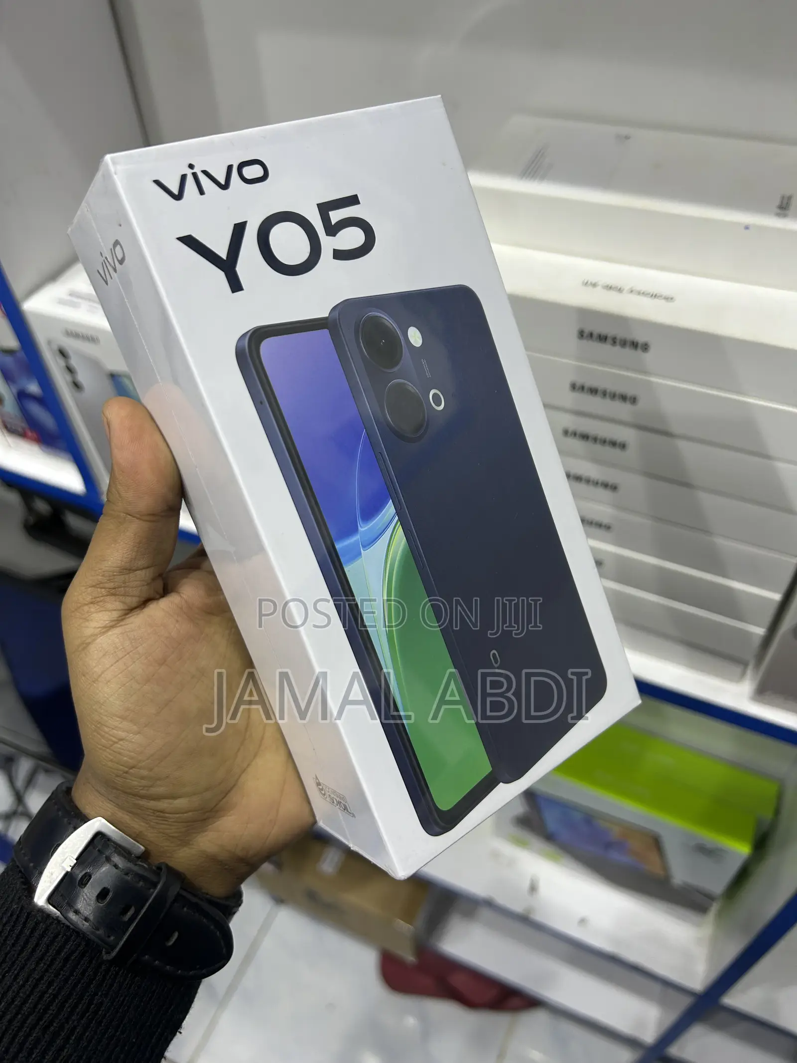 New Vivo Y05 128 GB Black