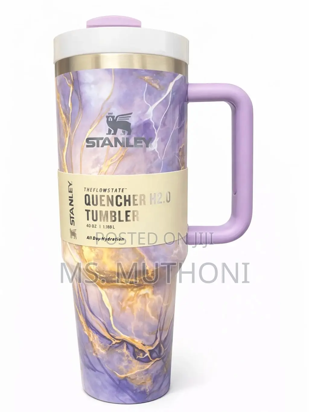 Marble Stanley the Quencher H2.0 Flowstate Tumbler, 40oz | 1.18