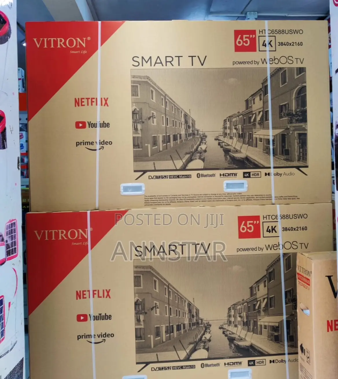 Vitron 65”inches Smart Tv