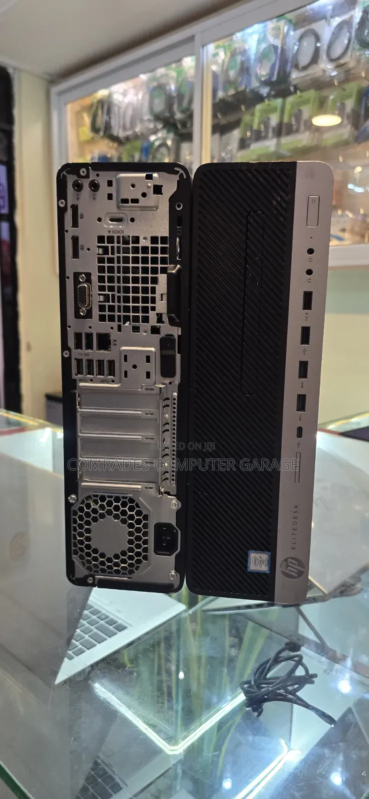 Desktop Computer HP EliteDesk 800 G6 SFF 8GB Intel Core i7 HDD 500GB