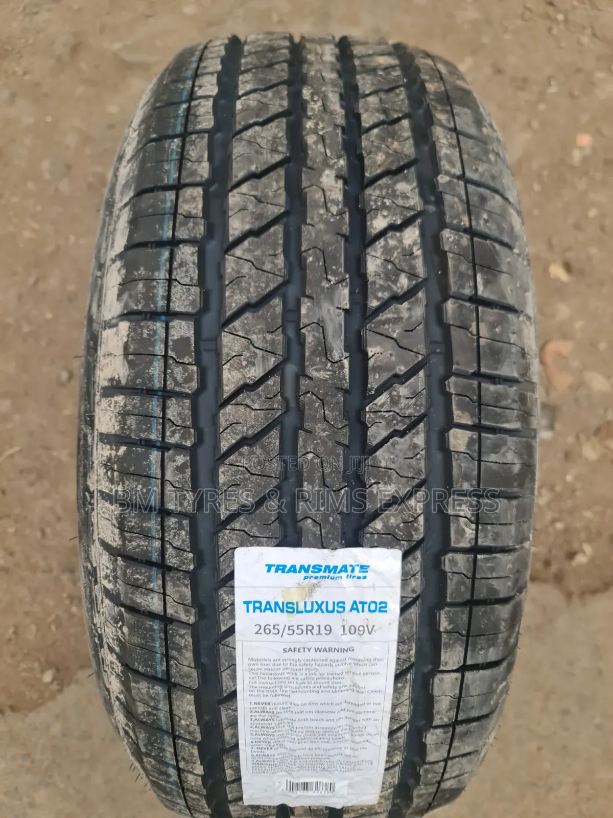 265 /55 R19 Transmate Tires