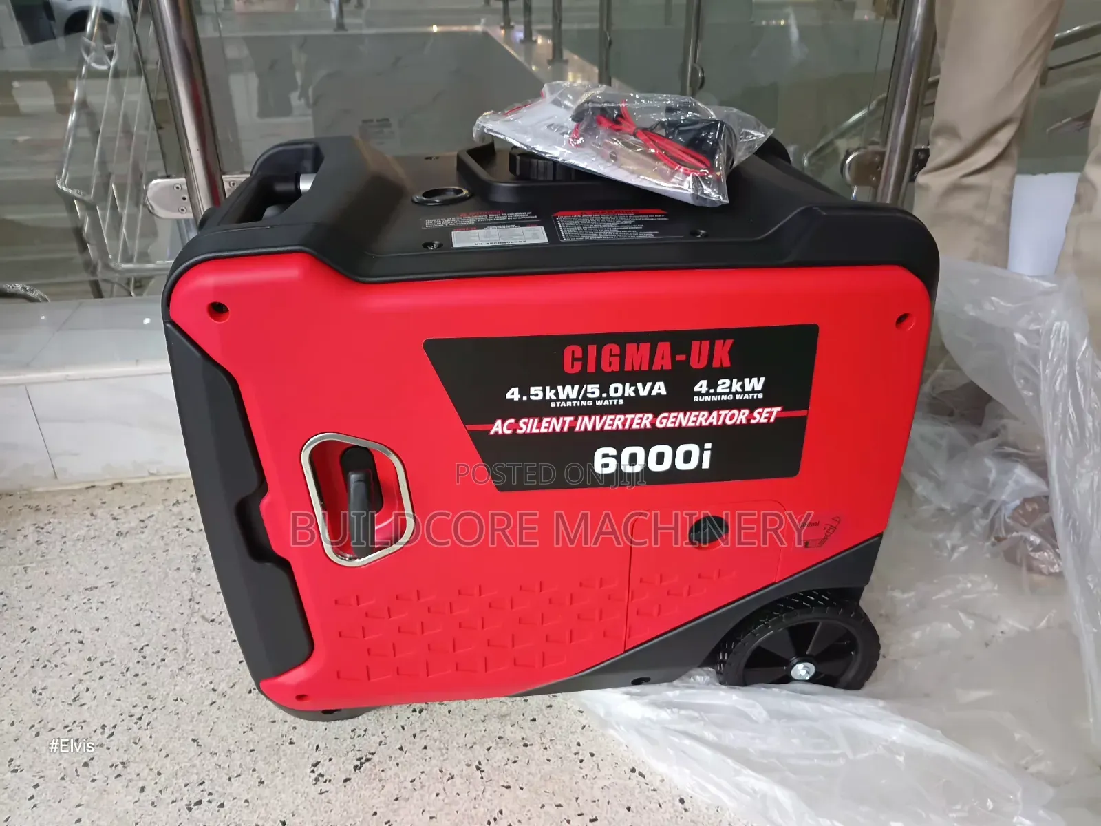 5kva Cigma Uk 6000i Inverter Silent Generator