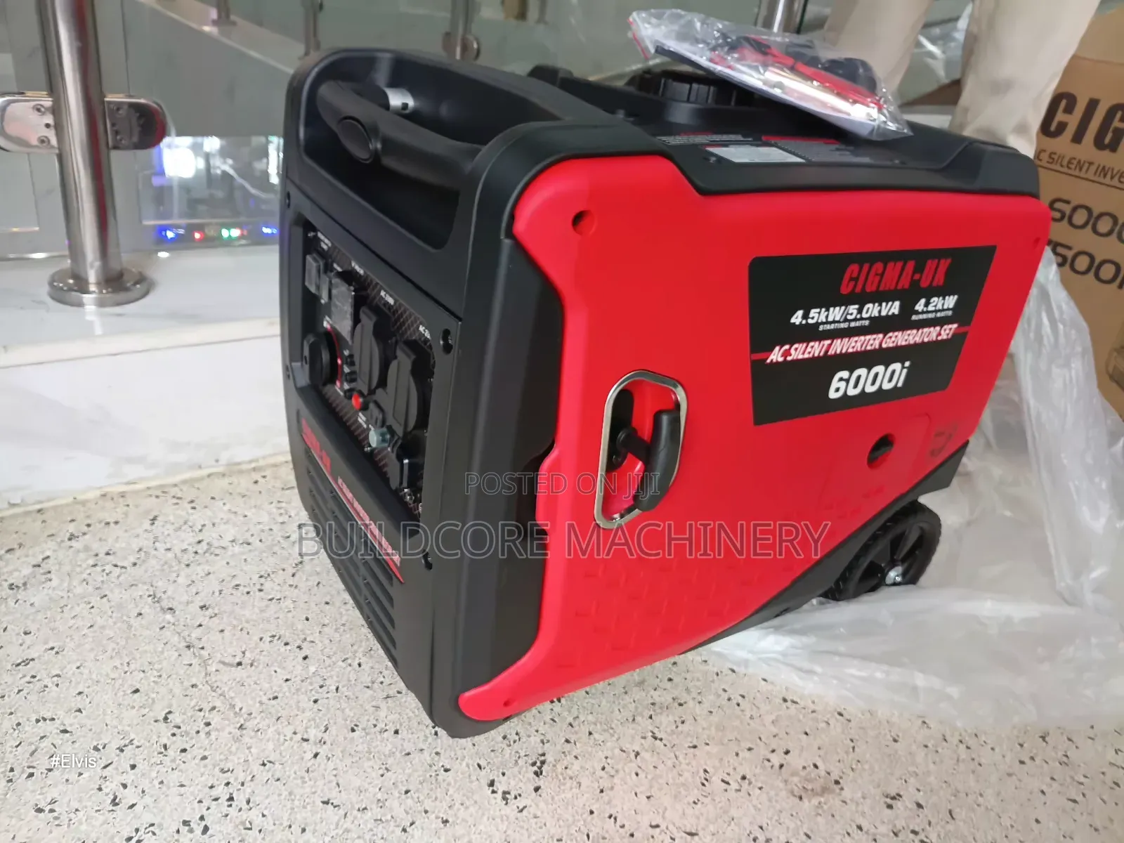 5kva Cigma Uk 6000i Inverter Silent Generator
