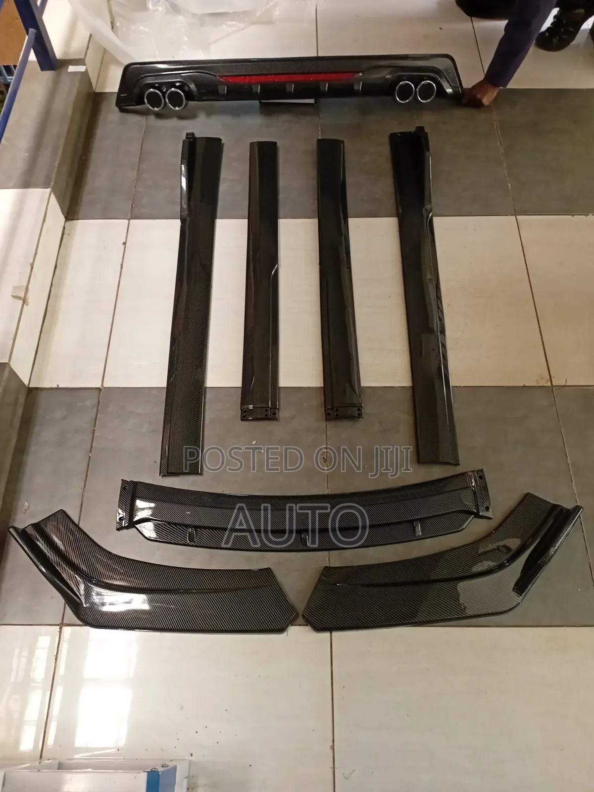 Universal Carbon Fibre Car Body Kit | Sporty Exterior Body Kit