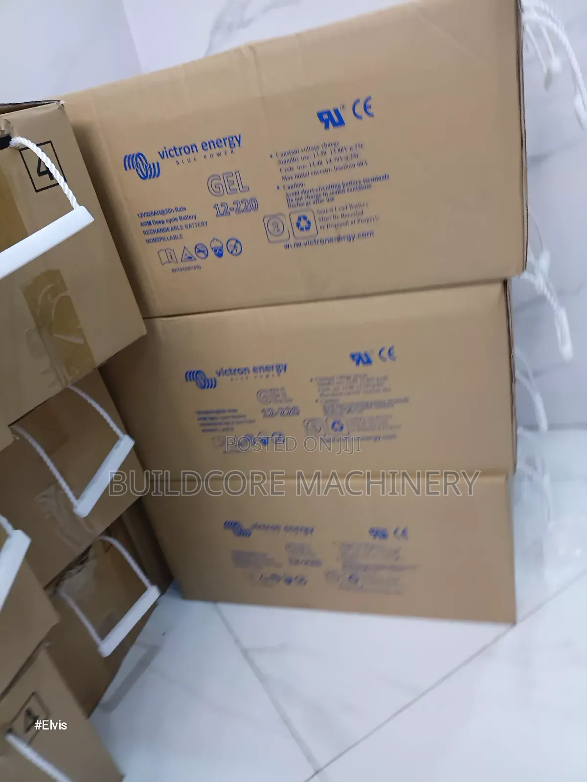 Victron Energy 220ah Gel Battery (Ups Backup)