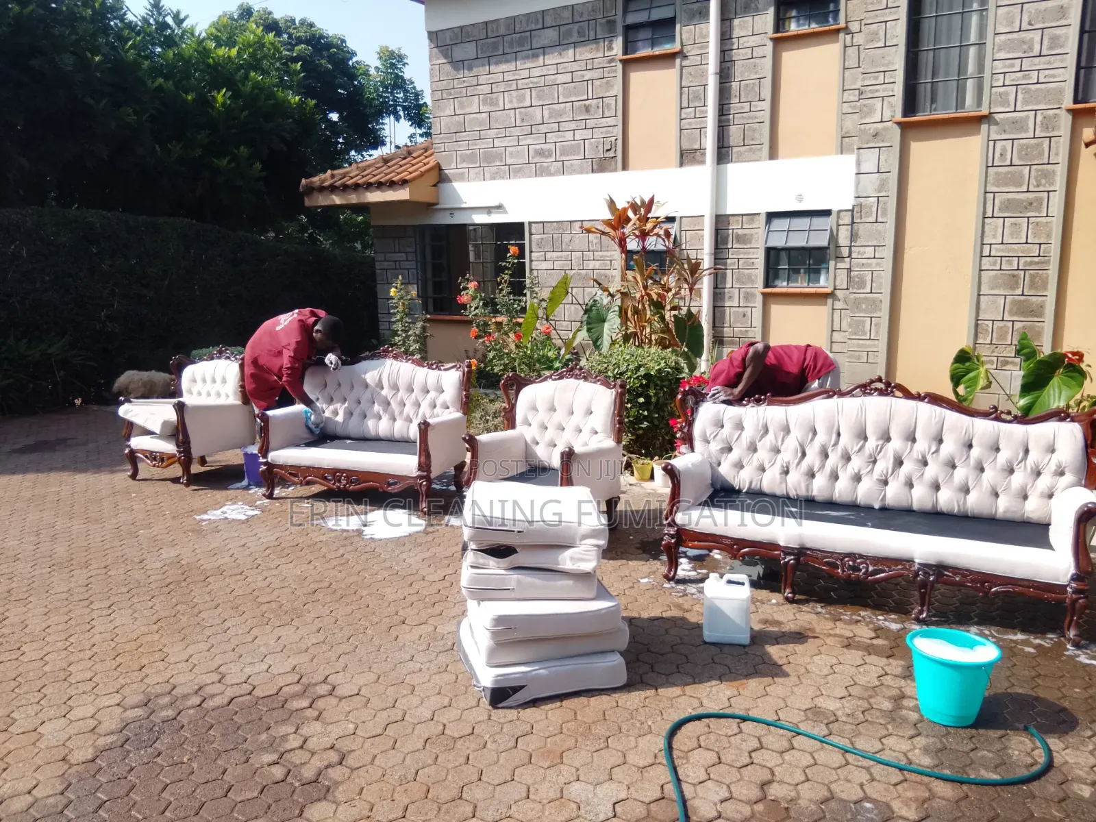 Upholstery Fabric Sofa Cleaning and Fumigation