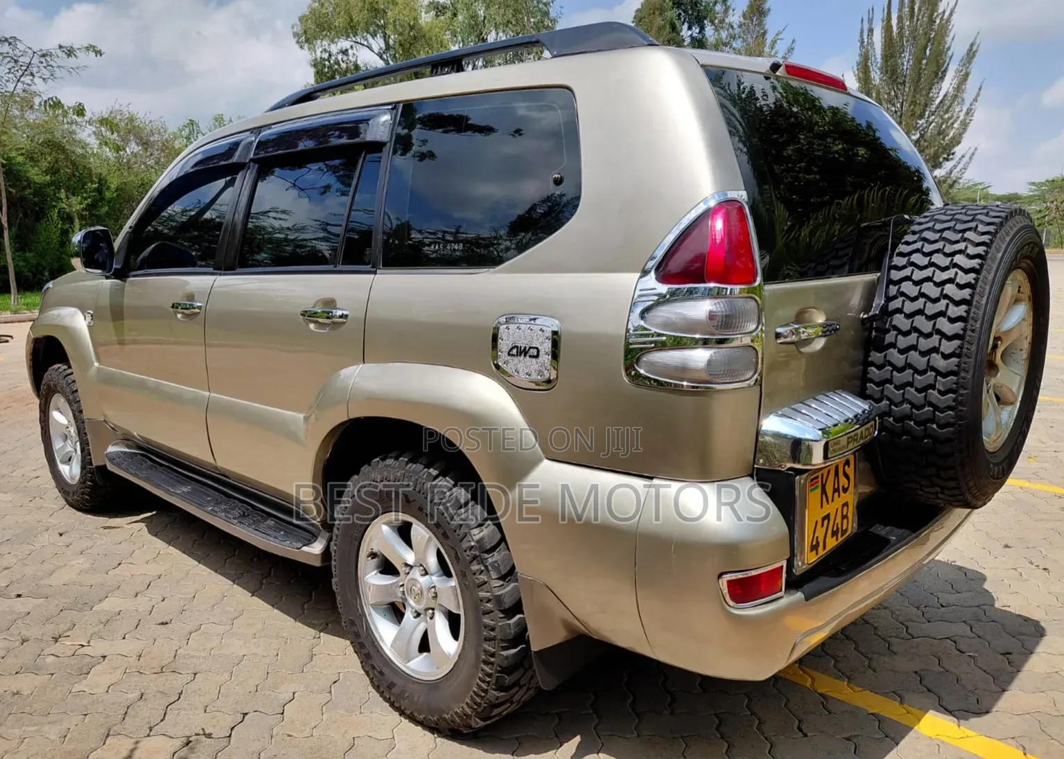 Toyota Land Cruiser Prado 3.0 D-4D 2003 Gold