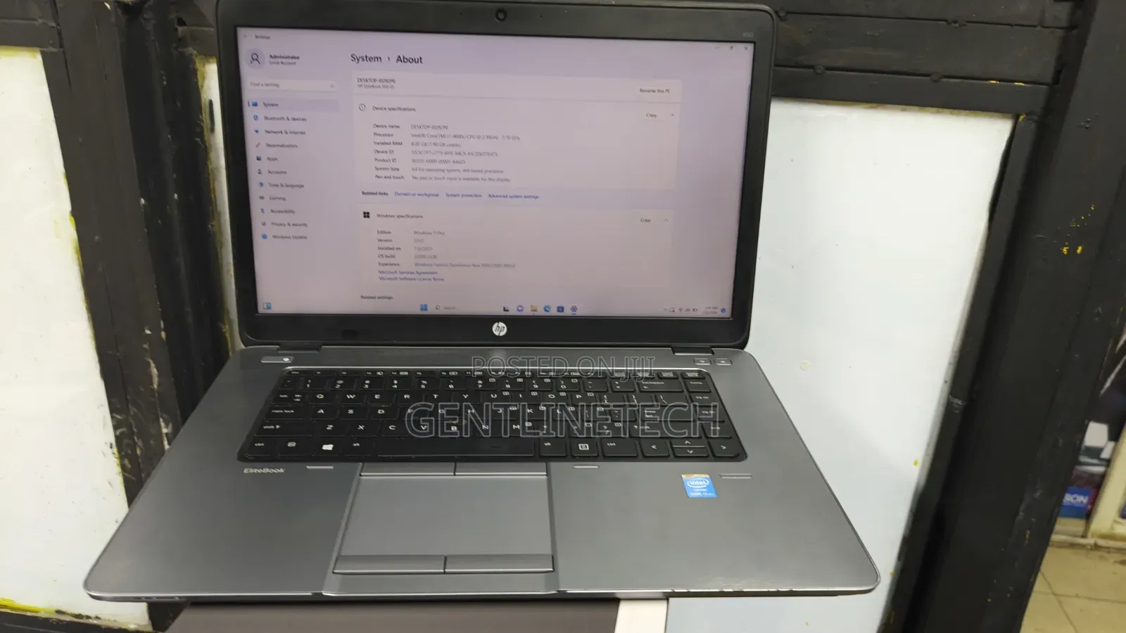 Laptop HP EliteBook 850 G1 8GB Intel Core i7 HDD 750GB