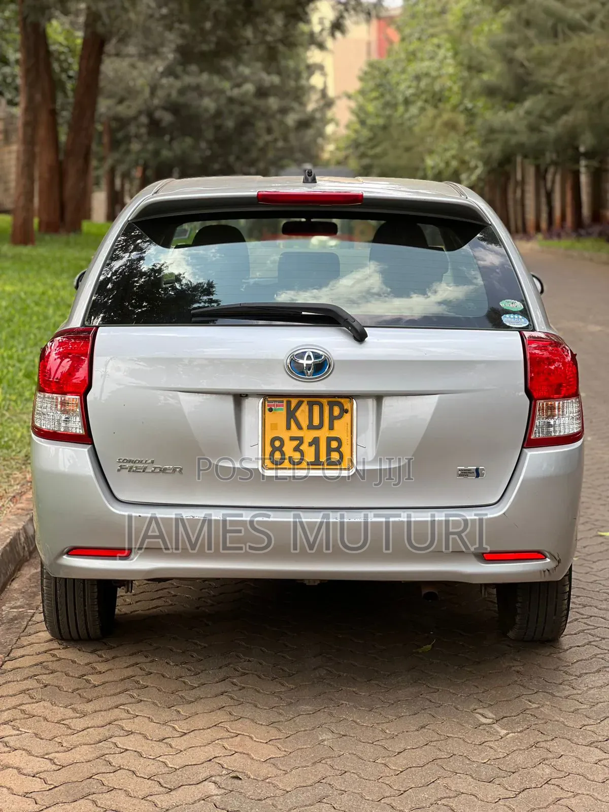 Toyota Corolla Fielder 2015 Silver