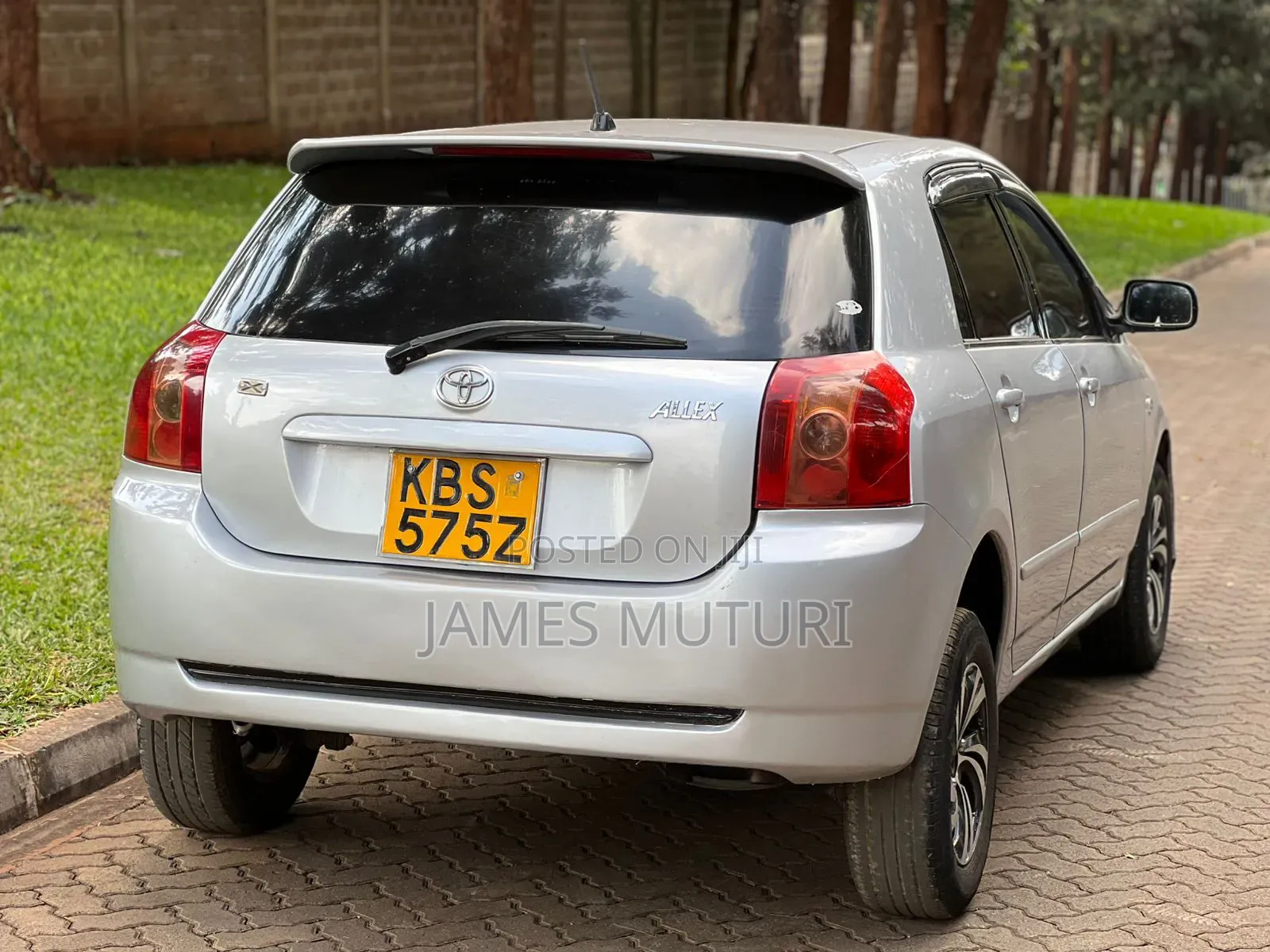 Toyota Allex 2006 Silver