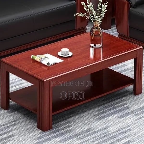 Coffee Table; Mahogany Executive Coffee Table