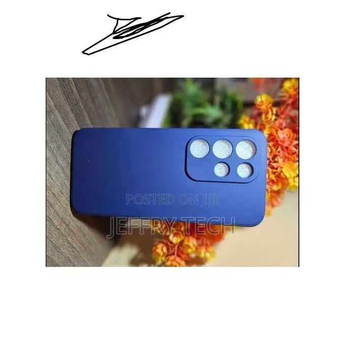 Itel S26 Ultra Soft Silicone Case/Cover_blue