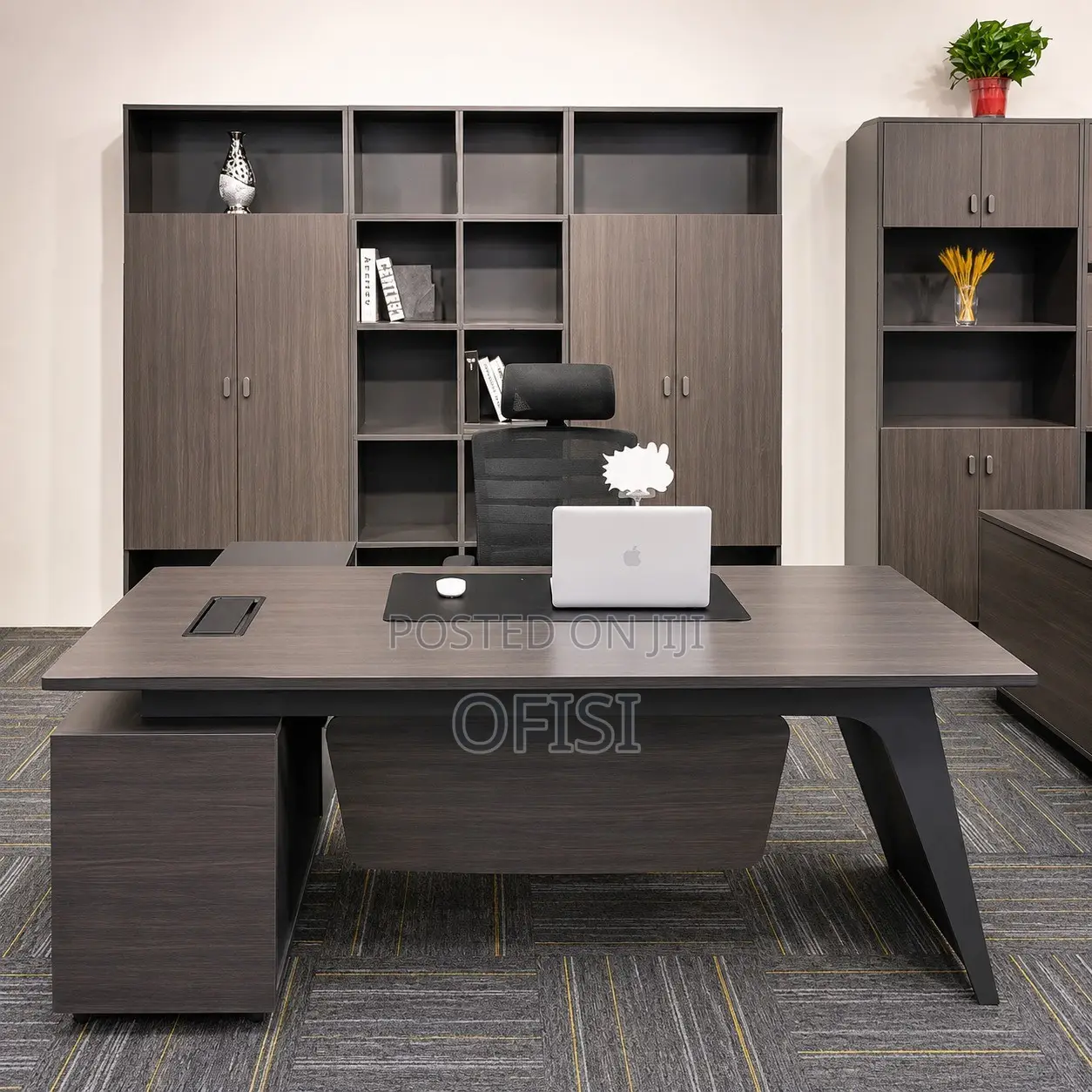 Office Desk; 1800mm Executive L-Shaped Table