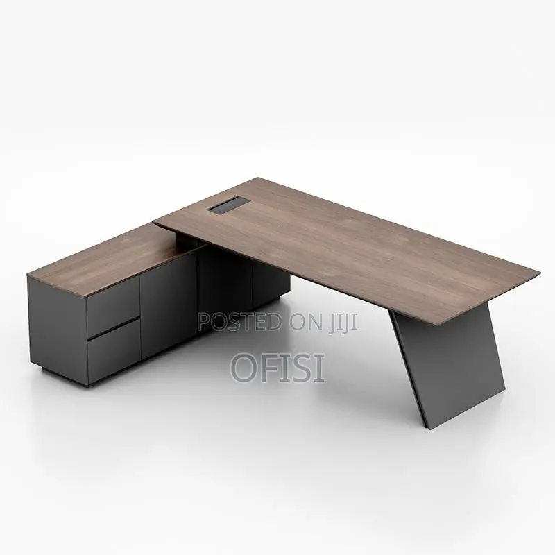 Office Desk; 1800mm Executive L-Shaped Table