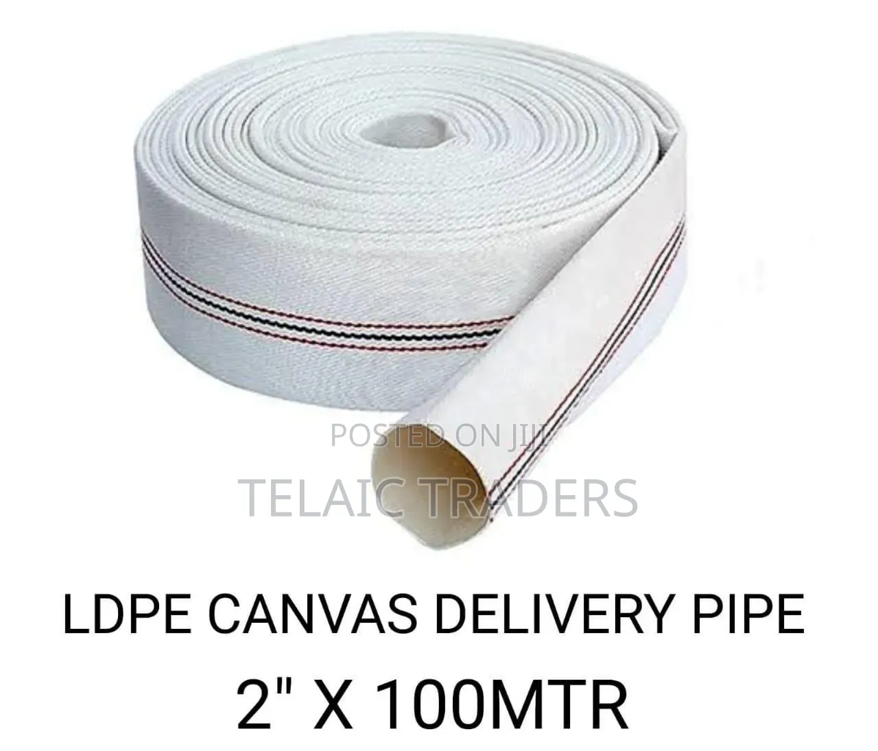 Canvas Delivery Pipe 2" X 100 Metres
