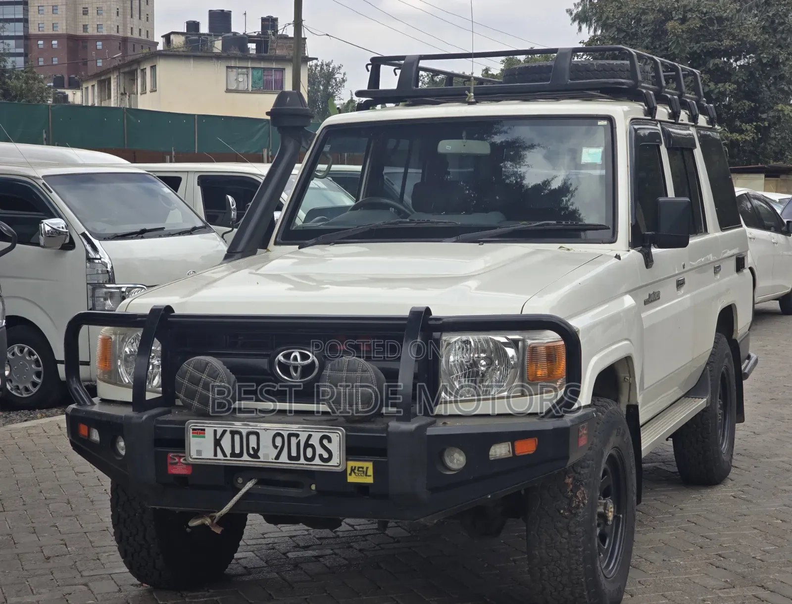Toyota Land Cruiser 76 Series 2016 White