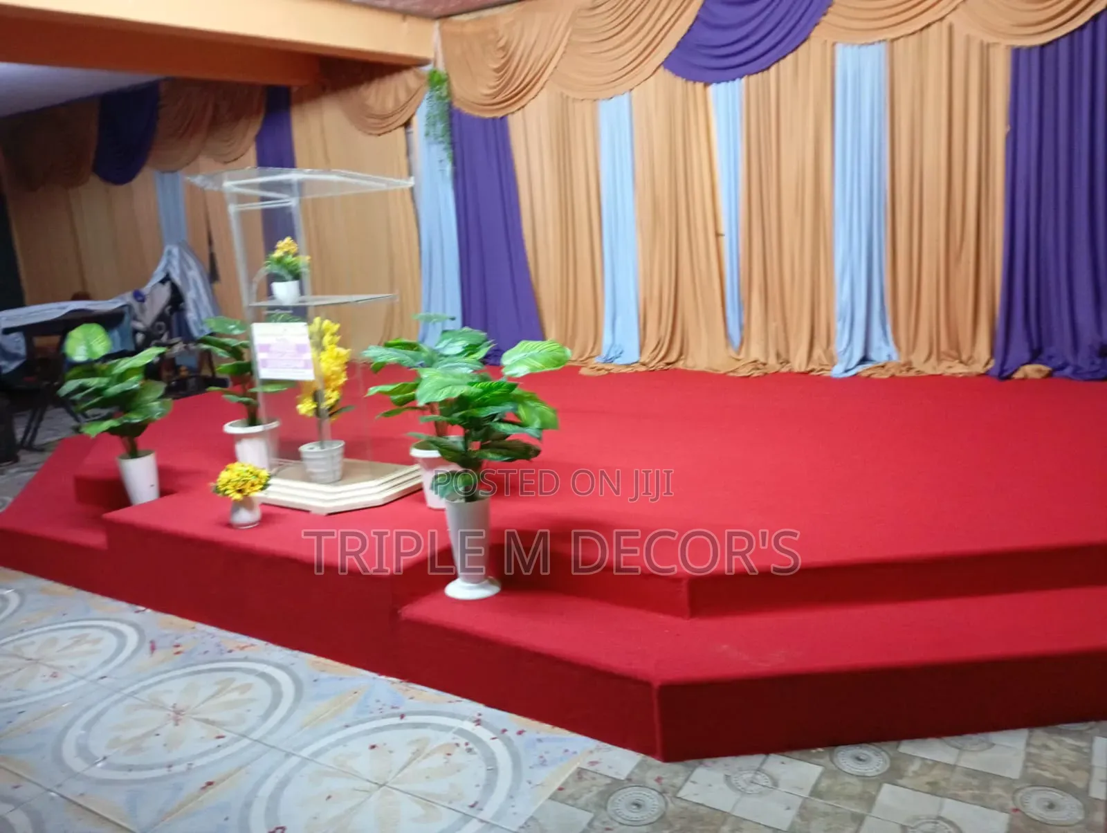 High End Stylish Church Pulpit Carpet