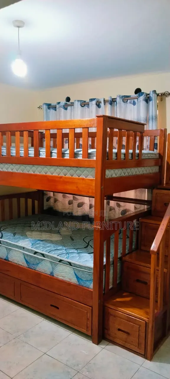 Hardwood Double Decker Bunk Bed