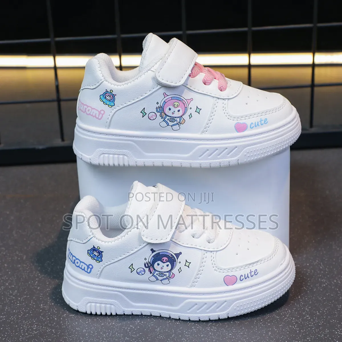 Kids' Cute Girls' Sneakers. Sizes 20-31. Delivery Services Available.