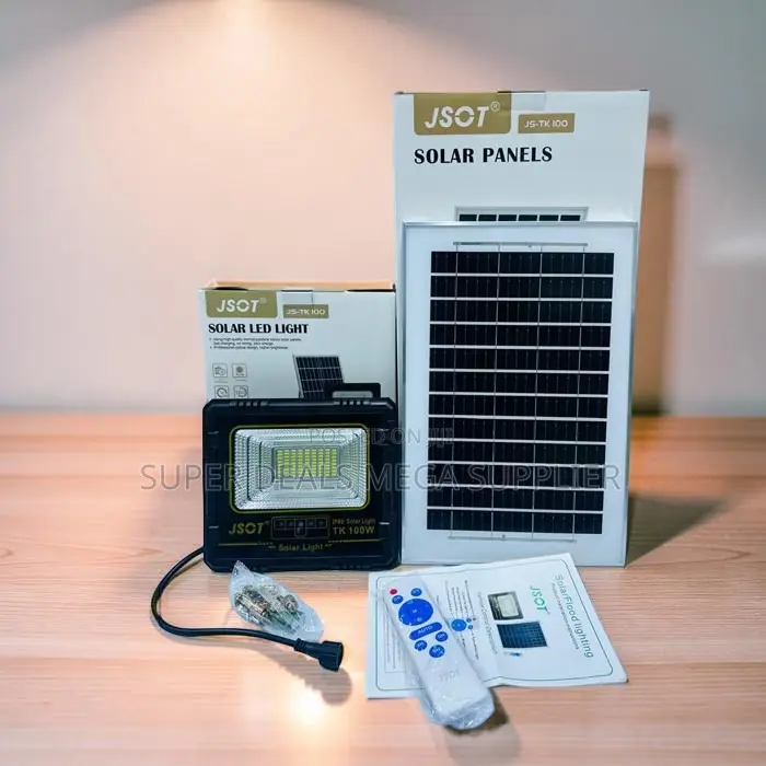 Multiple Control Mode 100w Solar Flood Light Ip67 Waterproof