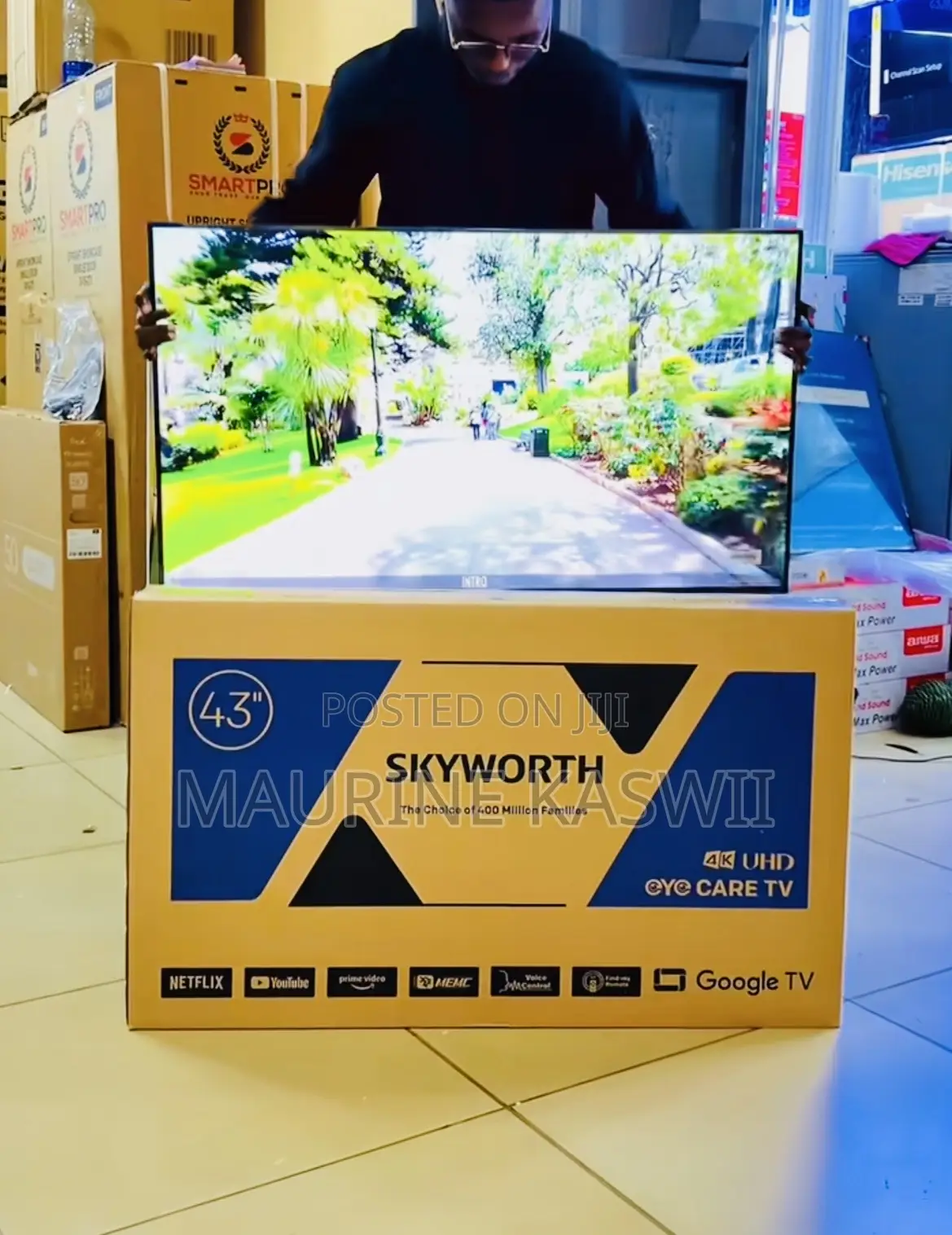 Skyworth 43”Uhd Gooogle TV