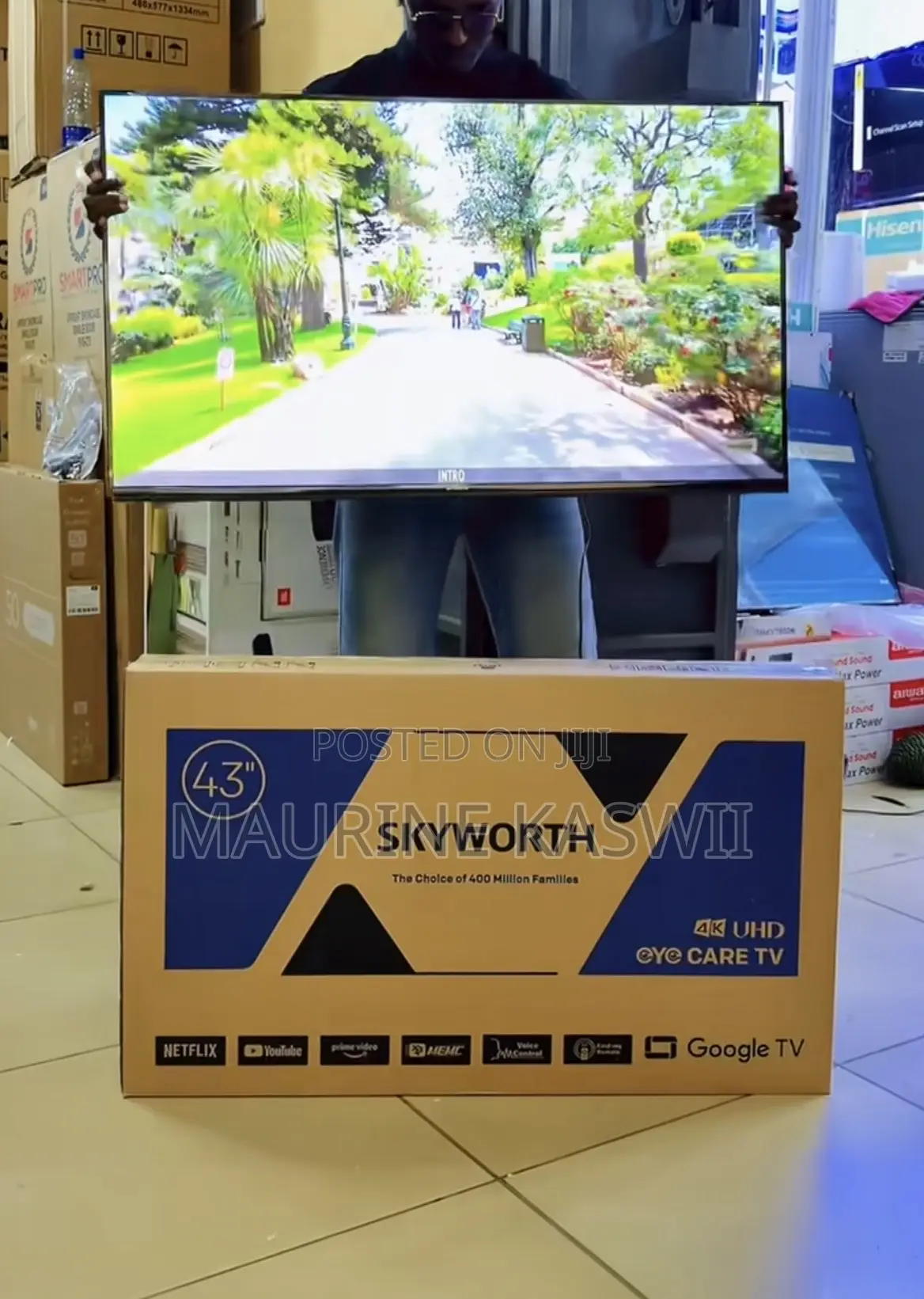Skyworth 43”Uhd Gooogle TV