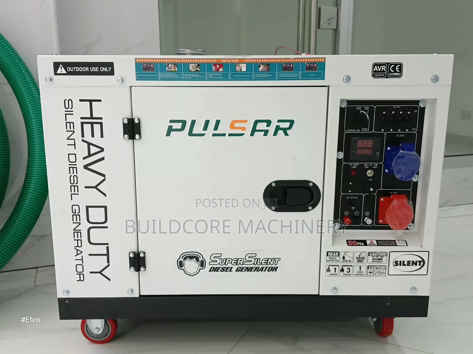 15kva Pulsar Three Phase Power Generator With Ats